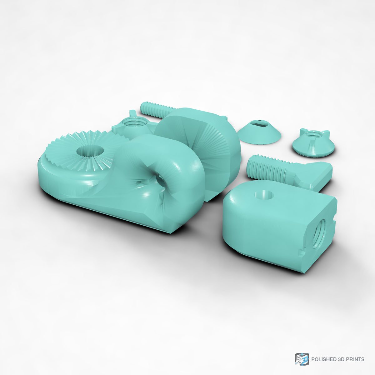Link-A-Link Swivel Payload Link – shown in PETG Teal