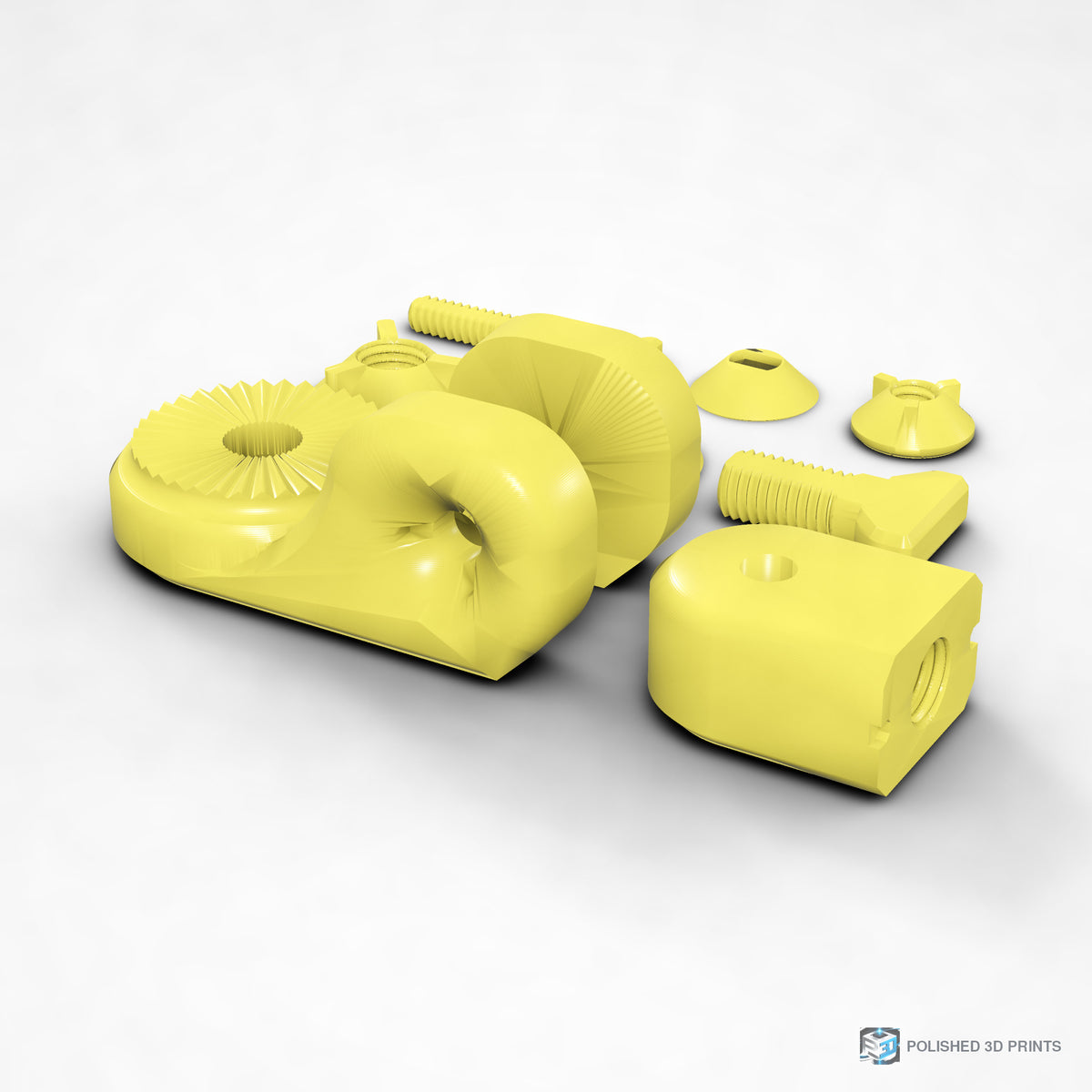 Link-A-Link Swivel Payload Link – shown in PETG Yellow
