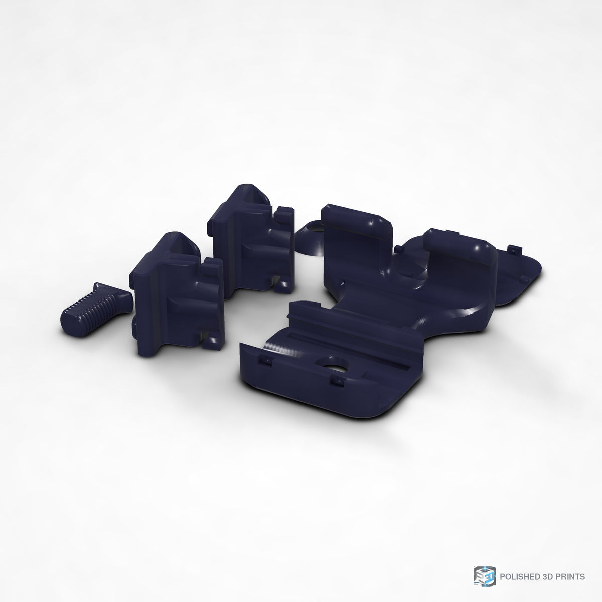 Link-A-Link Tensioned Phone Mount – shown in PETG Dark Blue