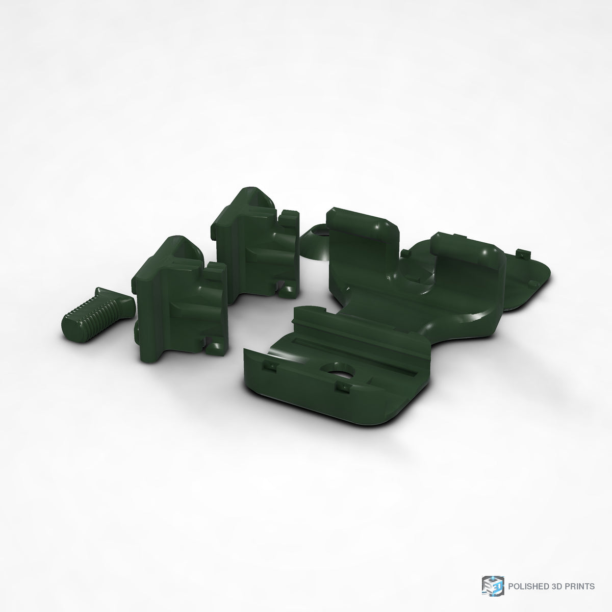 Link-A-Link Tensioned Phone Mount – shown in PETG Dark Green