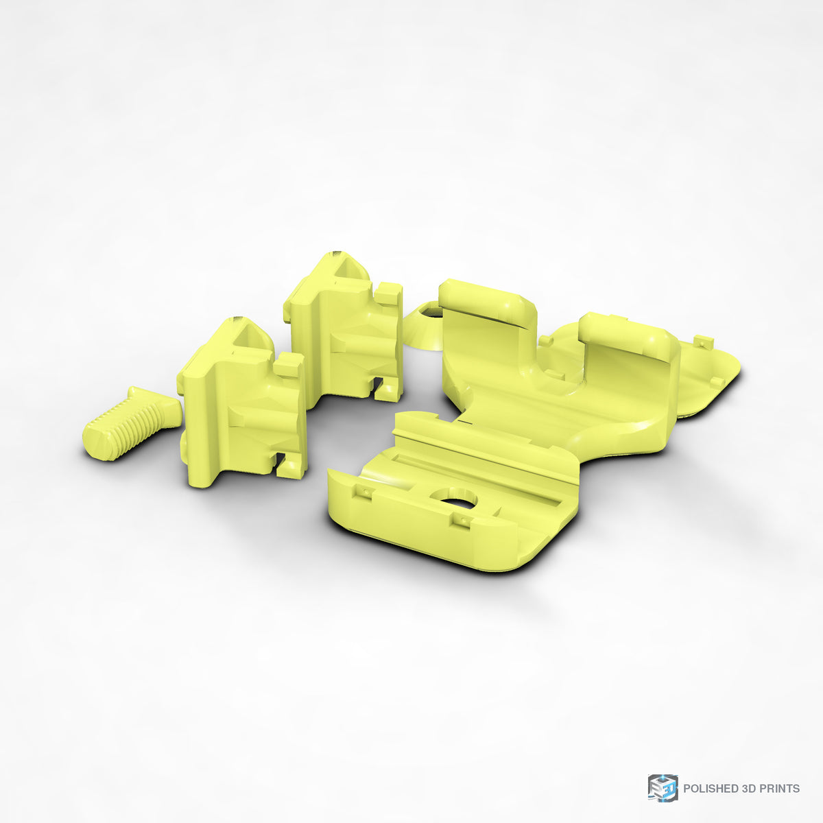 Link-A-Link Tensioned Phone Mount – shown in PETG Lime