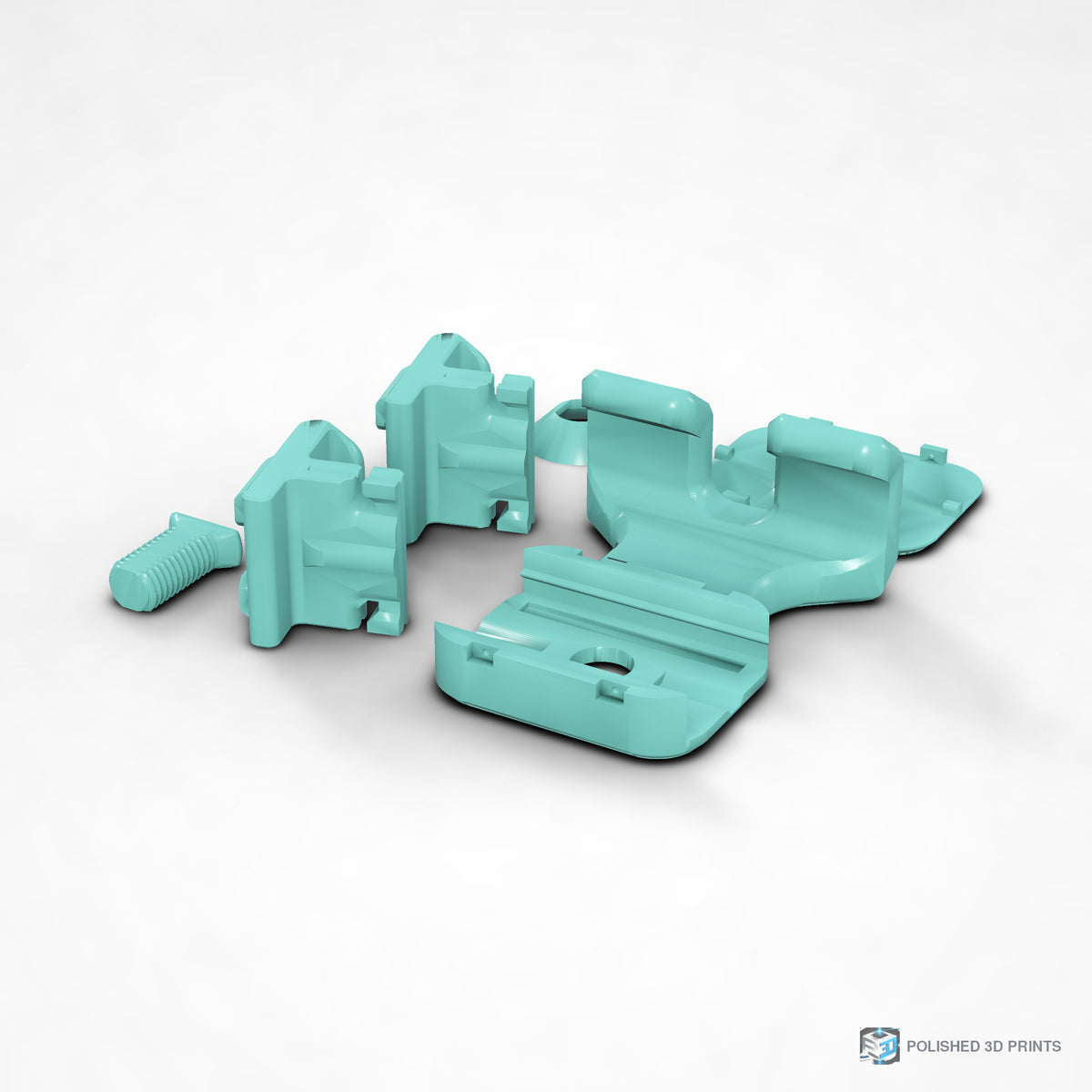 Link-A-Link Tensioned Phone Mount – shown in PETG Teal