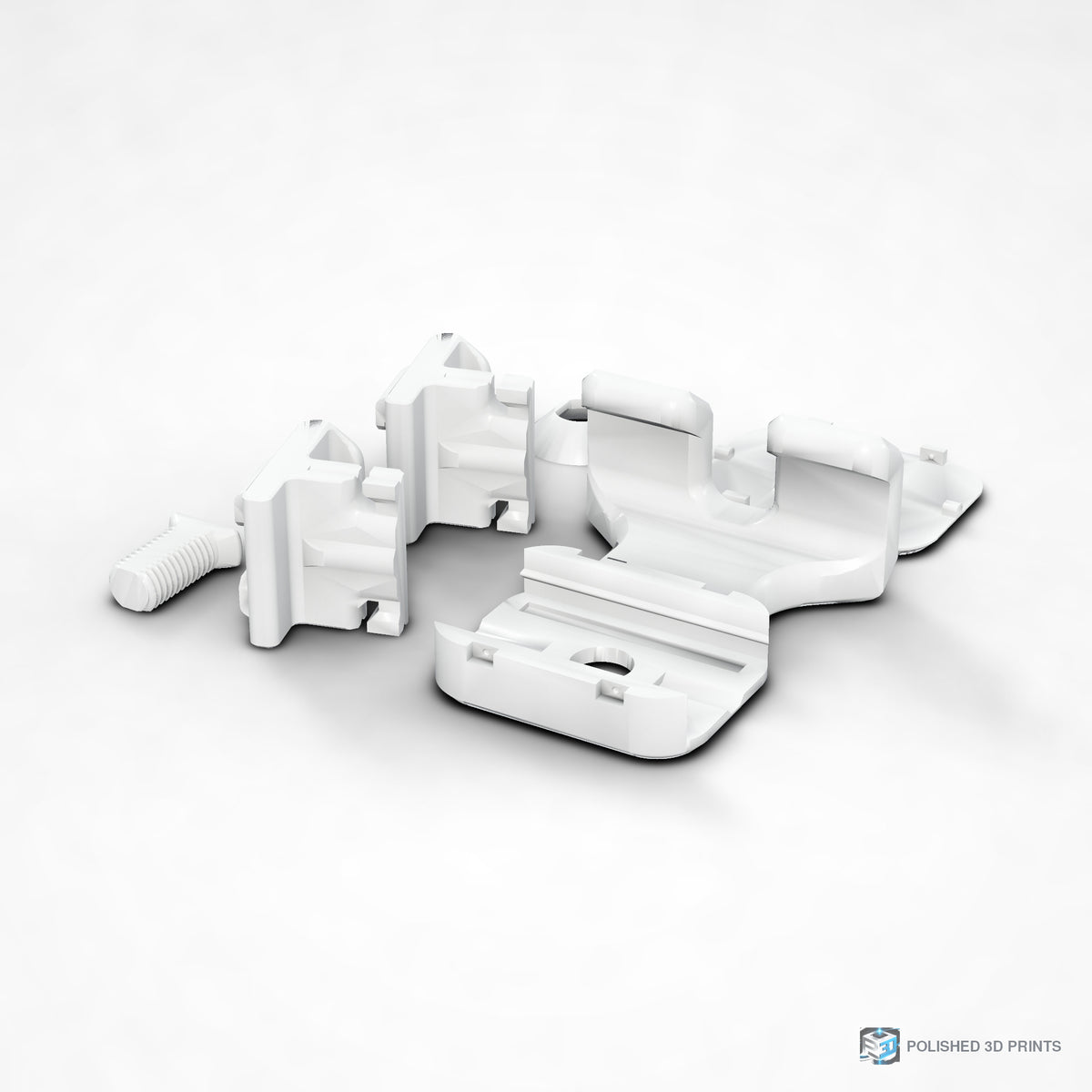 Link-A-Link Tensioned Phone Mount – shown in PETG White