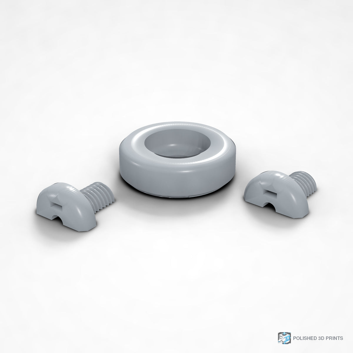 Link-A-Link 1/4"-20 Camera Mount – right angle in PETG Grey