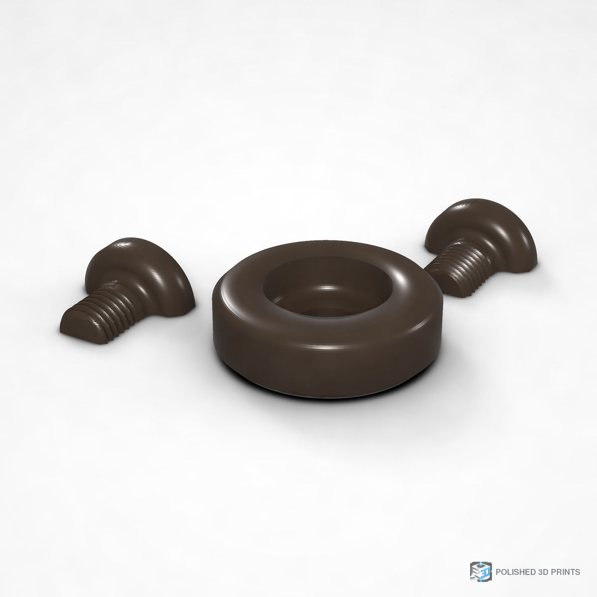 Link-A-Link 1/4"-20 Camera Mount – shown in PETG Army Brown