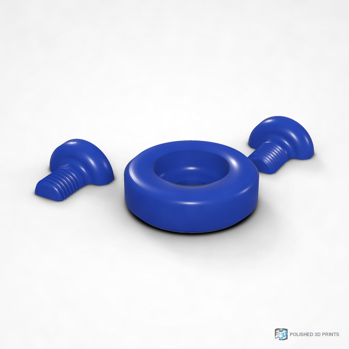 Link-A-Link 1/4"-20 Camera Mount – shown in PETG Blue