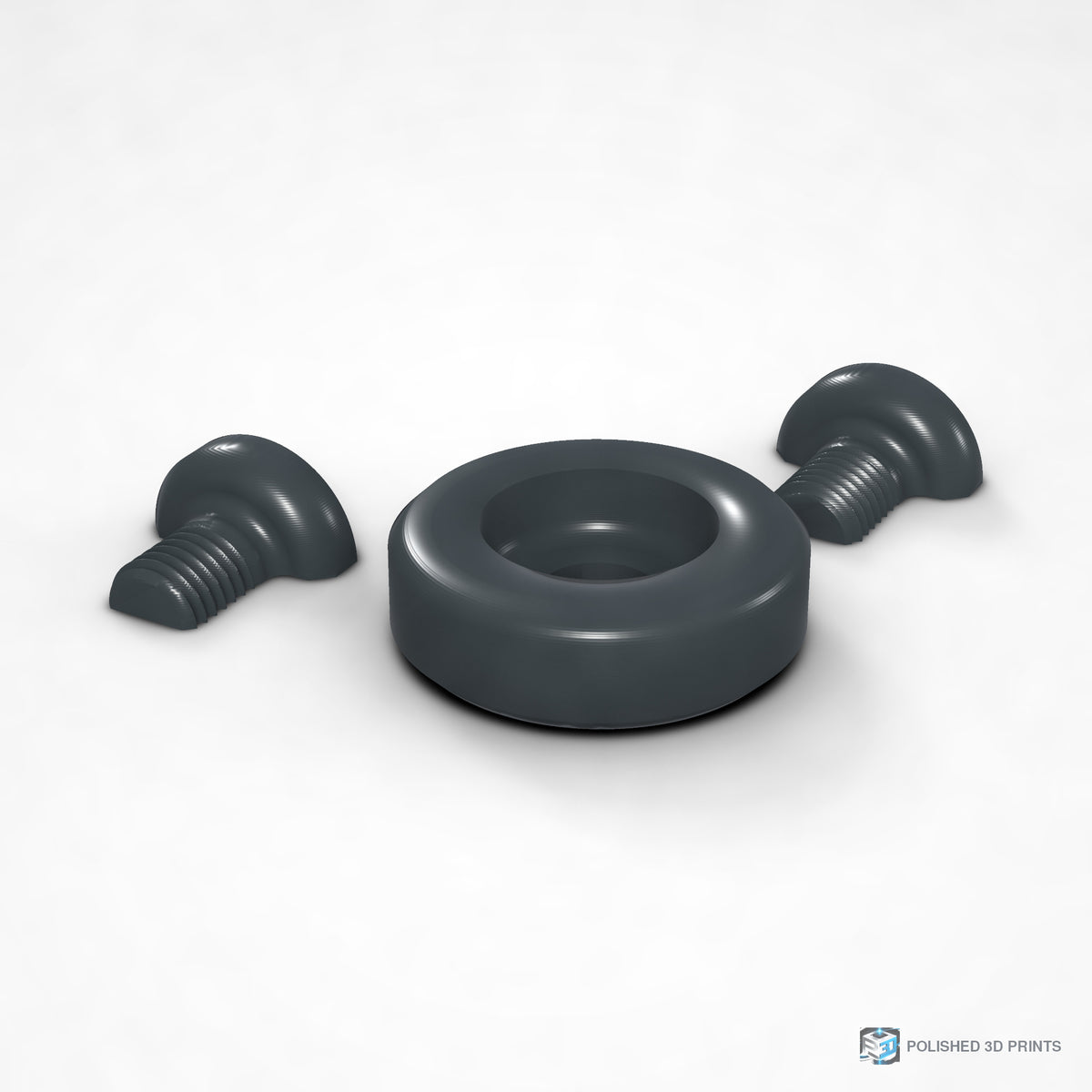 Link-A-Link 1/4"-20 Camera Mount – shown in PETG Dark Grey