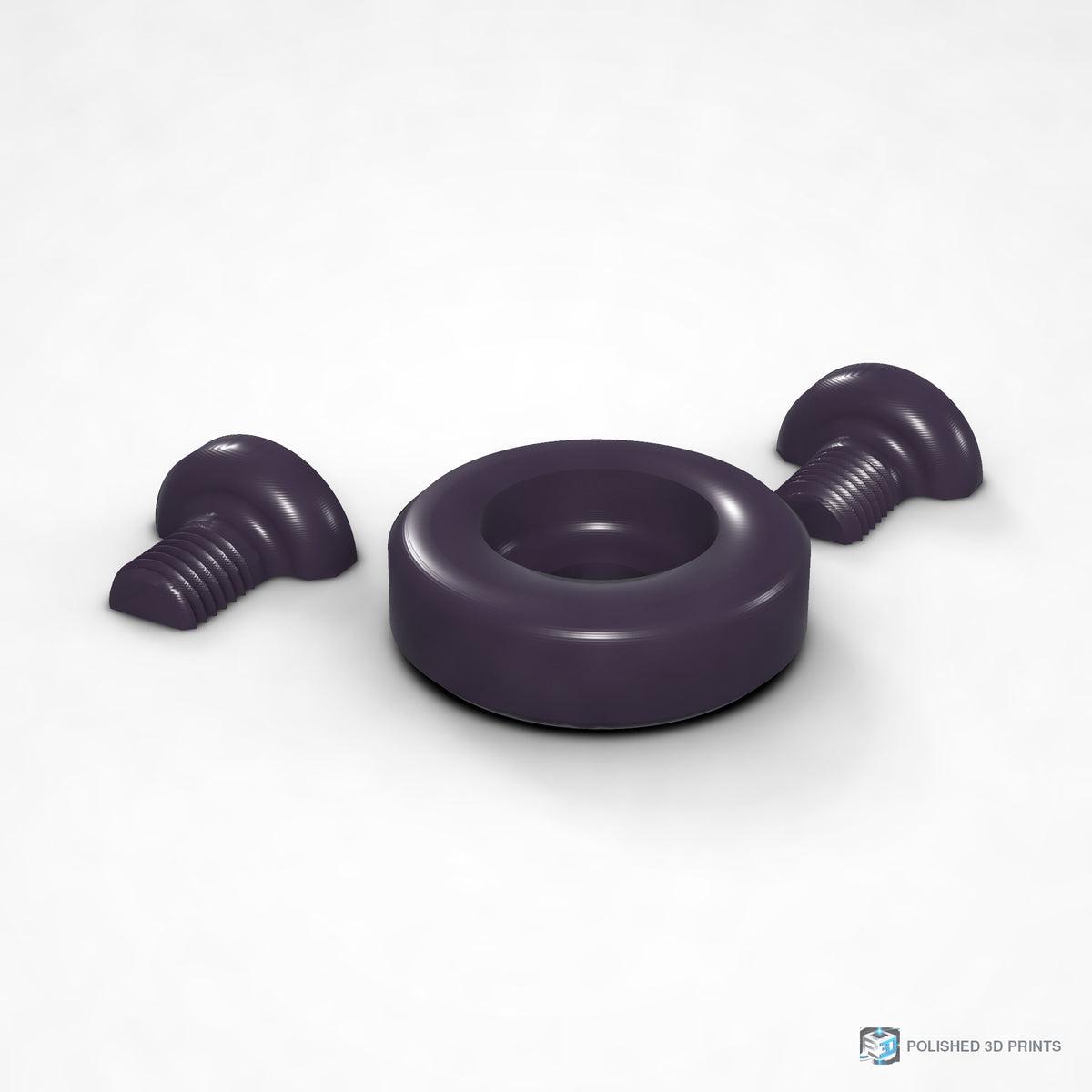 Link-A-Link 1/4"-20 Camera Mount – shown in PETG Dark Purple