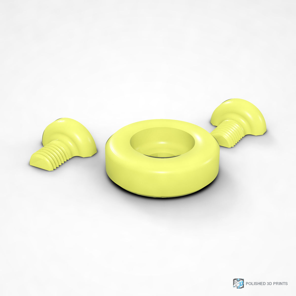 Link-A-Link 1/4"-20 Camera Mount – shown in PETG Lime