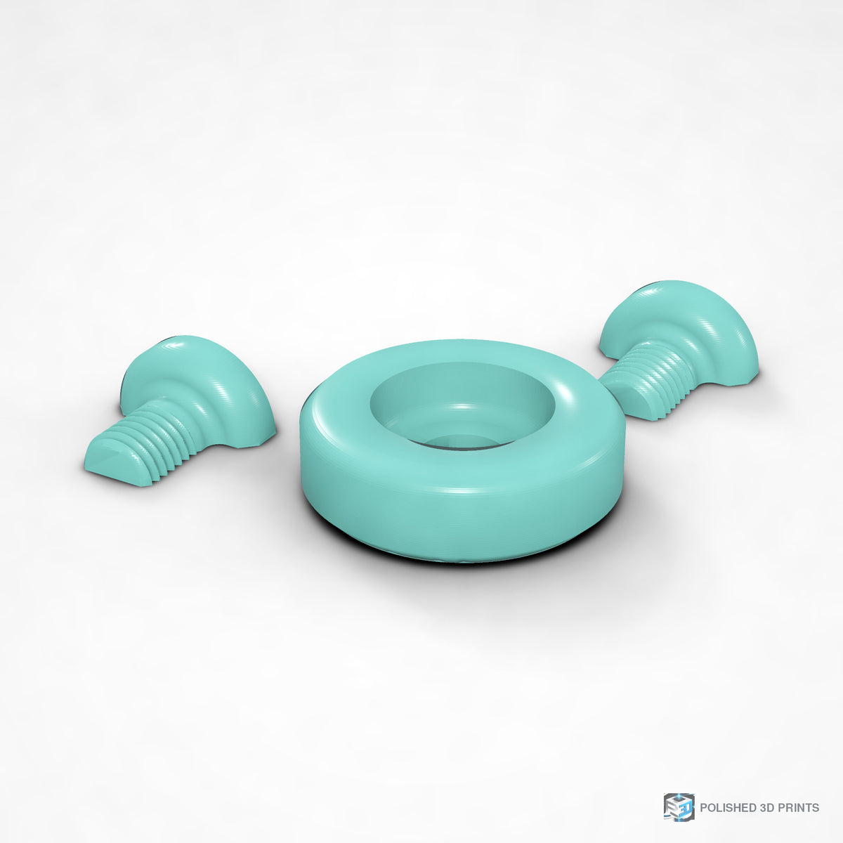 Link-A-Link 1/4"-20 Camera Mount – shown in PETG Teal