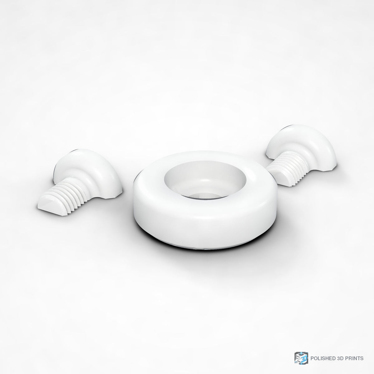 Link-A-Link 1/4"-20 Camera Mount – shown in PETG White