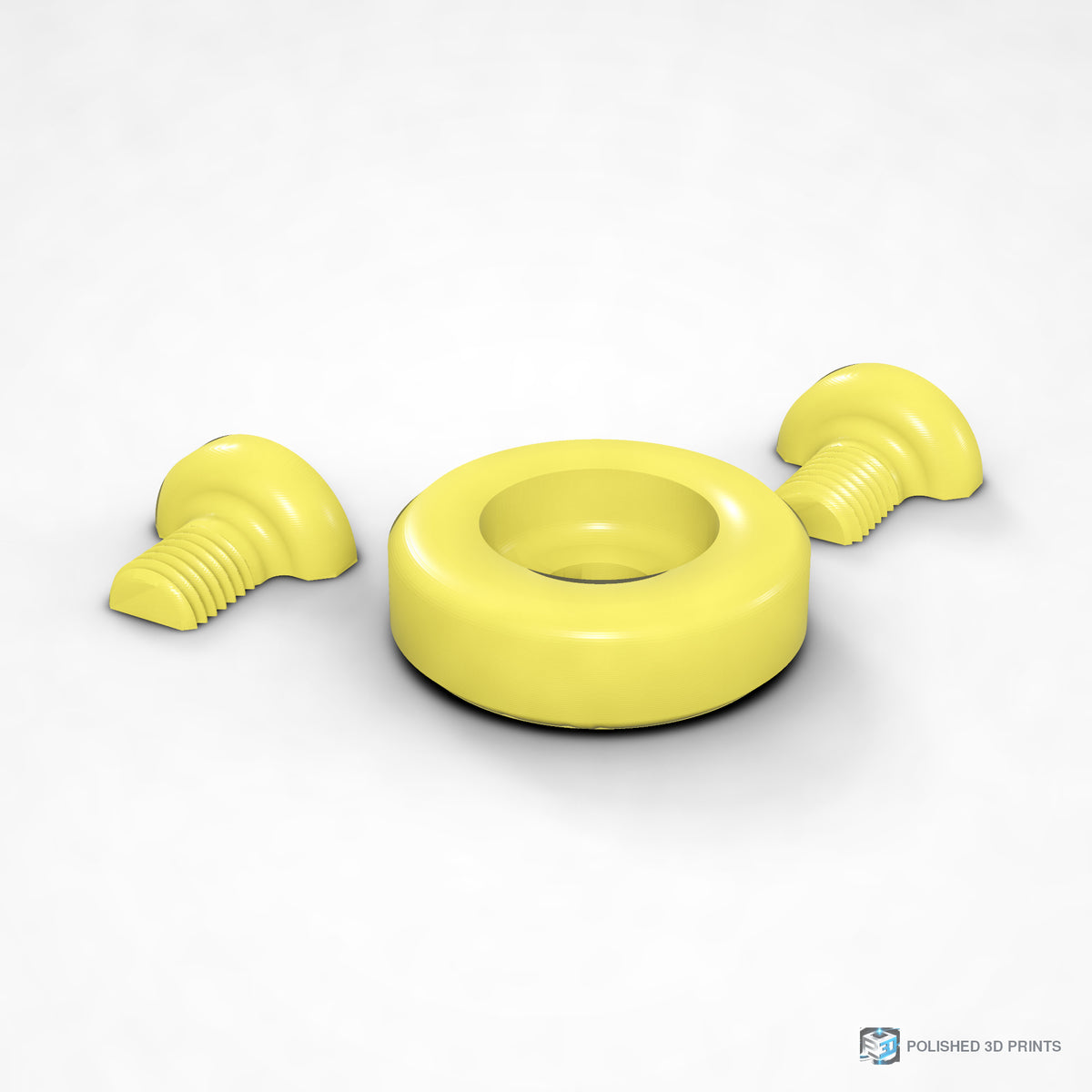 Link-A-Link 1/4"-20 Camera Mount – shown in PETG Yellow