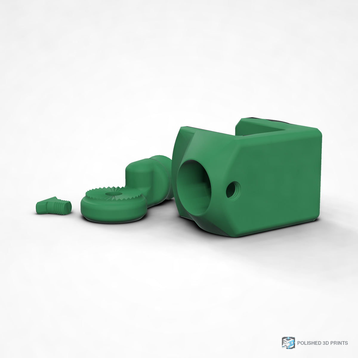 Link-A-Link Rotating C-Clamp Mount – shown in ASA Green