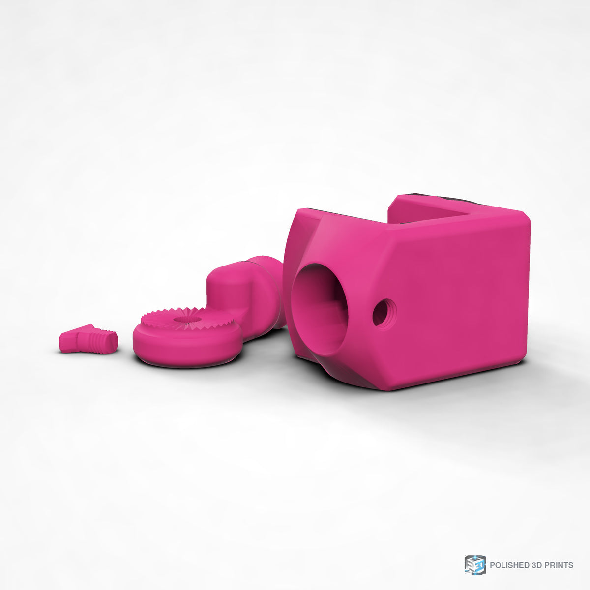 Link-A-Link Rotating C-Clamp Mount – shown in ASA Pop Pink