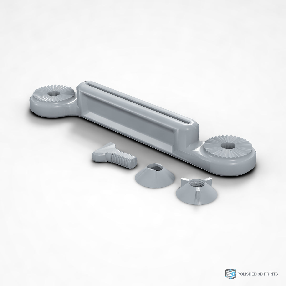 Link-A-Link Standard Link – right angle in PETG Grey