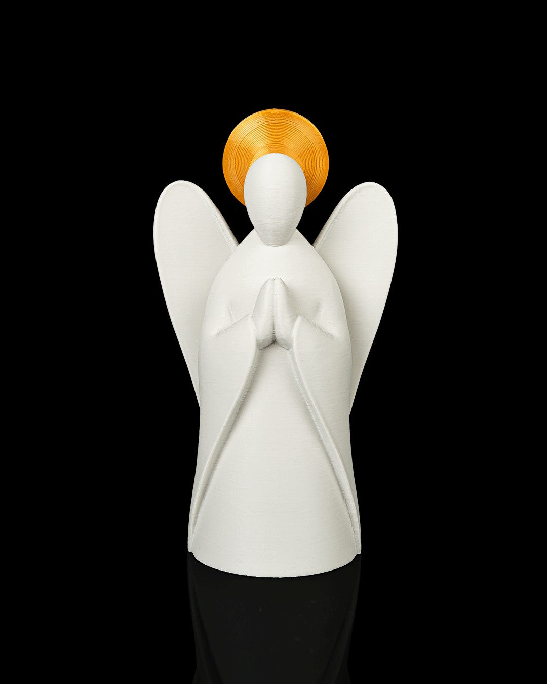 Praying Angel Statue — front view