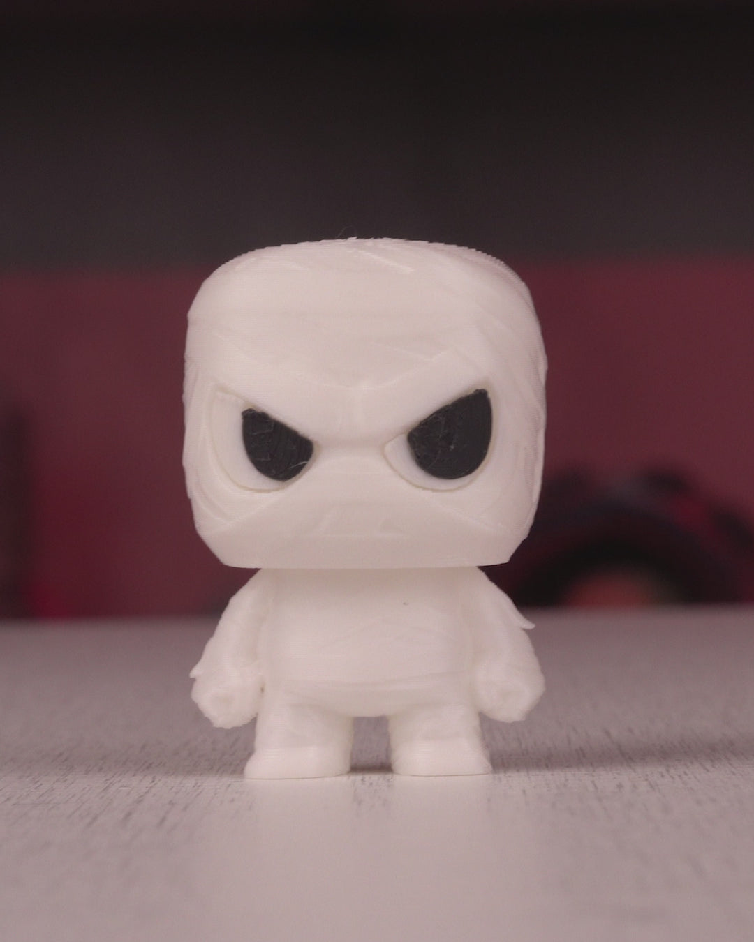 Phara-Anty pharaoh Anty keyring — 3D-printed Halloween charm in motion