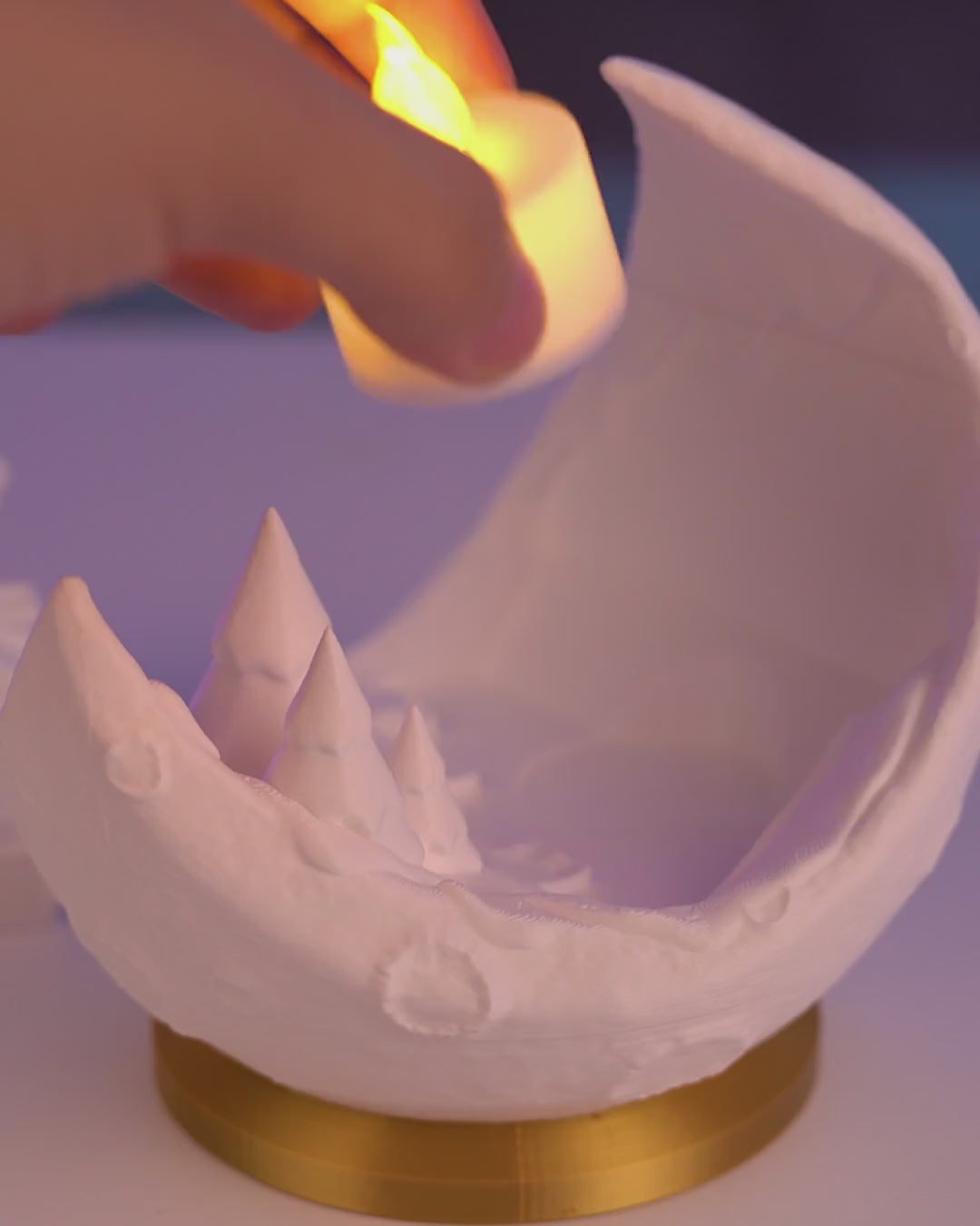 Village on the Moon Table Lamp — video