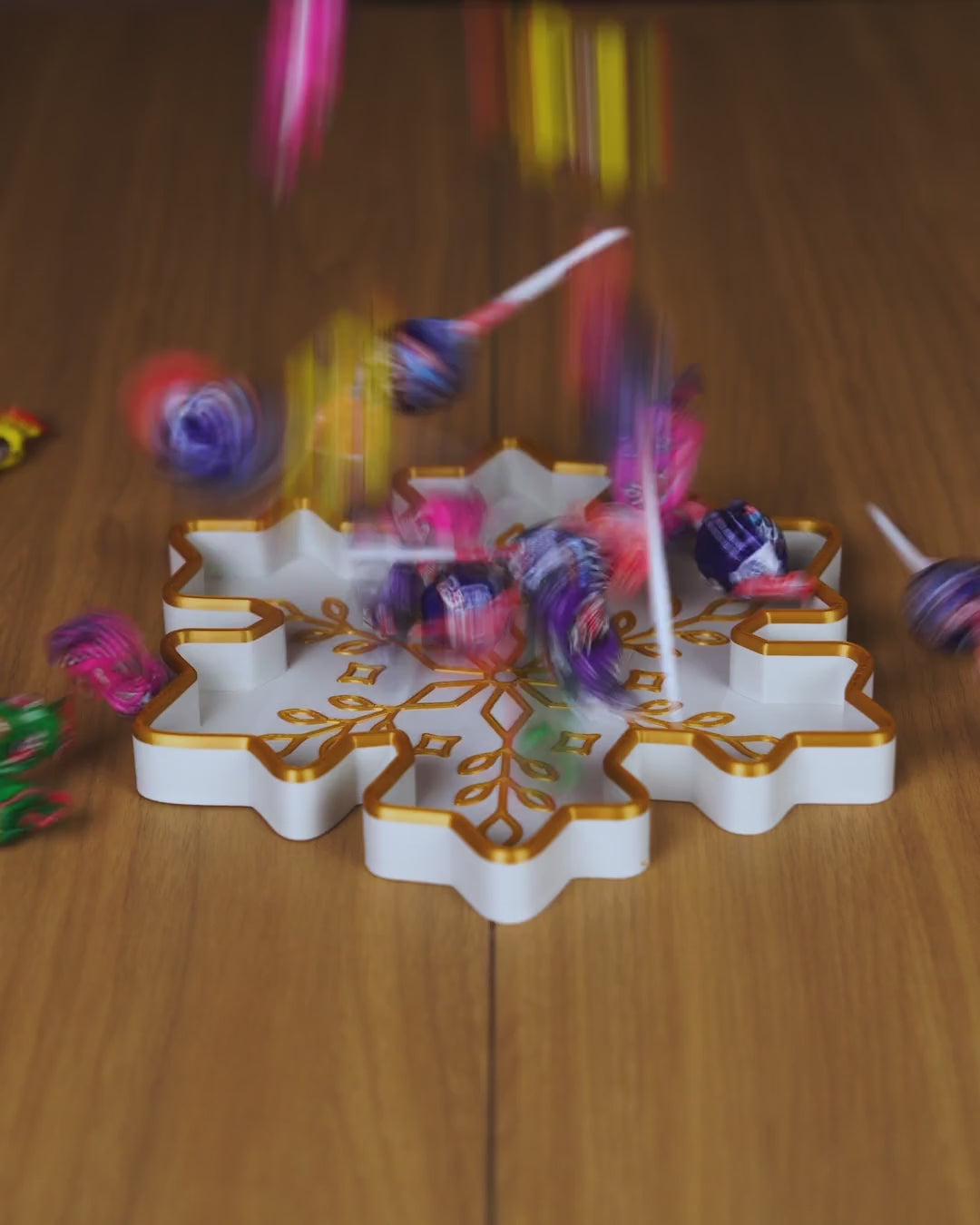 Snowflake Tray — video