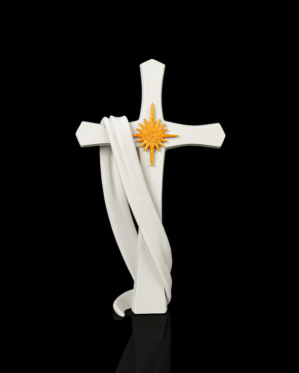 Sacred Cross Statue — front view