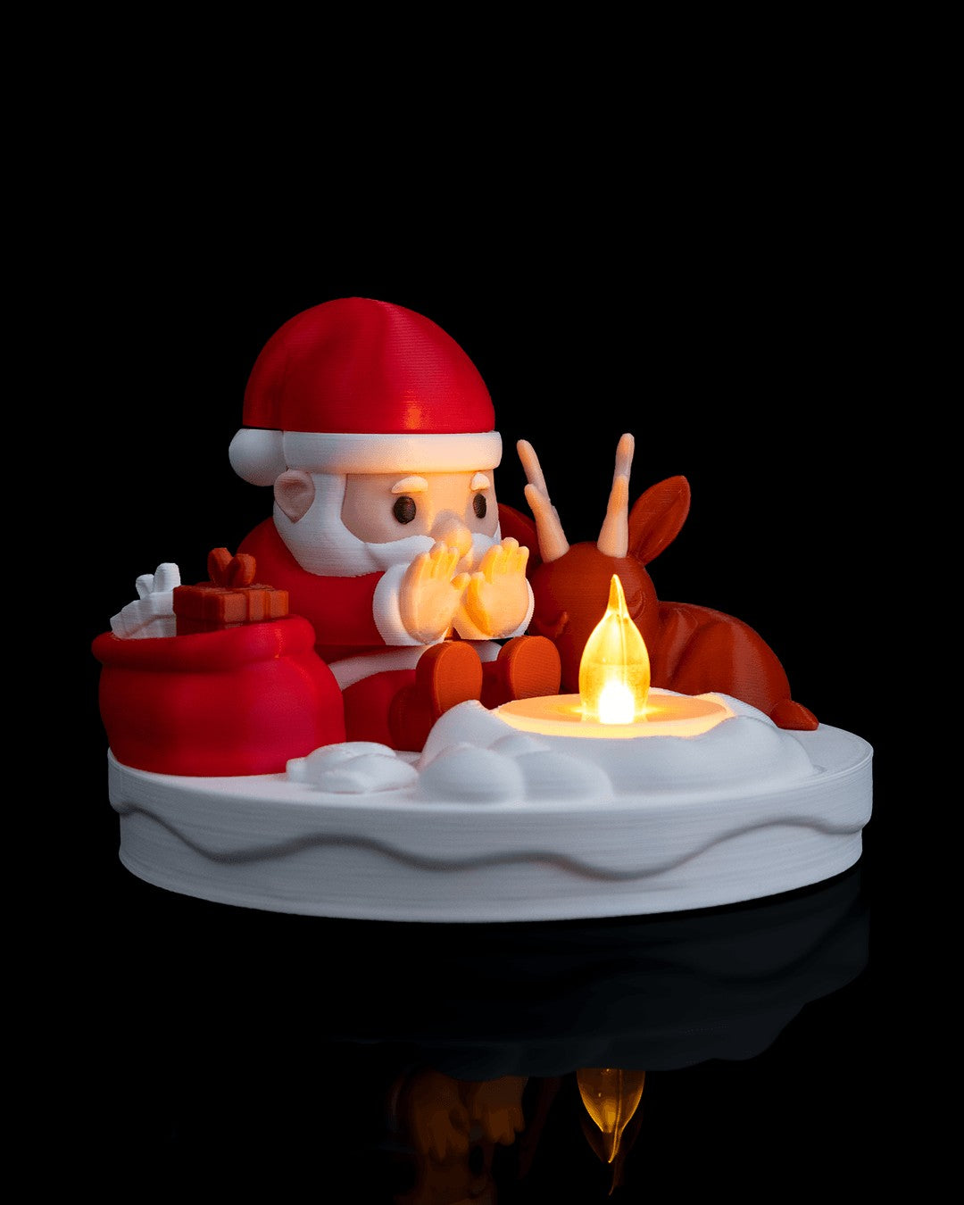 Santa's Bonfire Table Lamp — photo 2