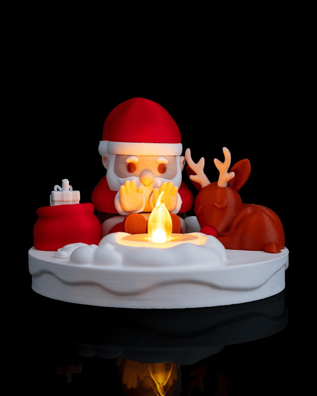Santa's Bonfire Table Lamp — photo 3