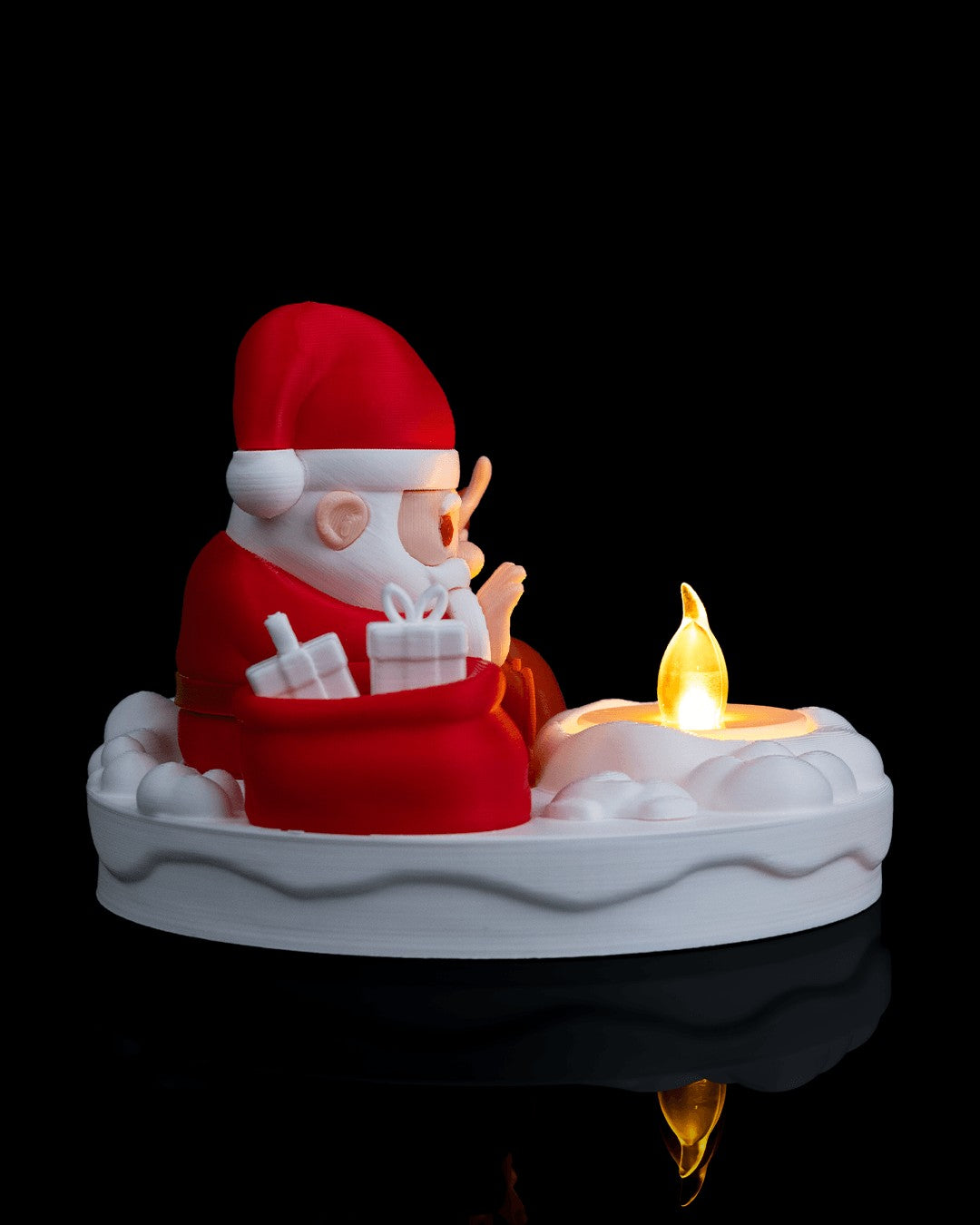 Santa's Bonfire Table Lamp — photo 5