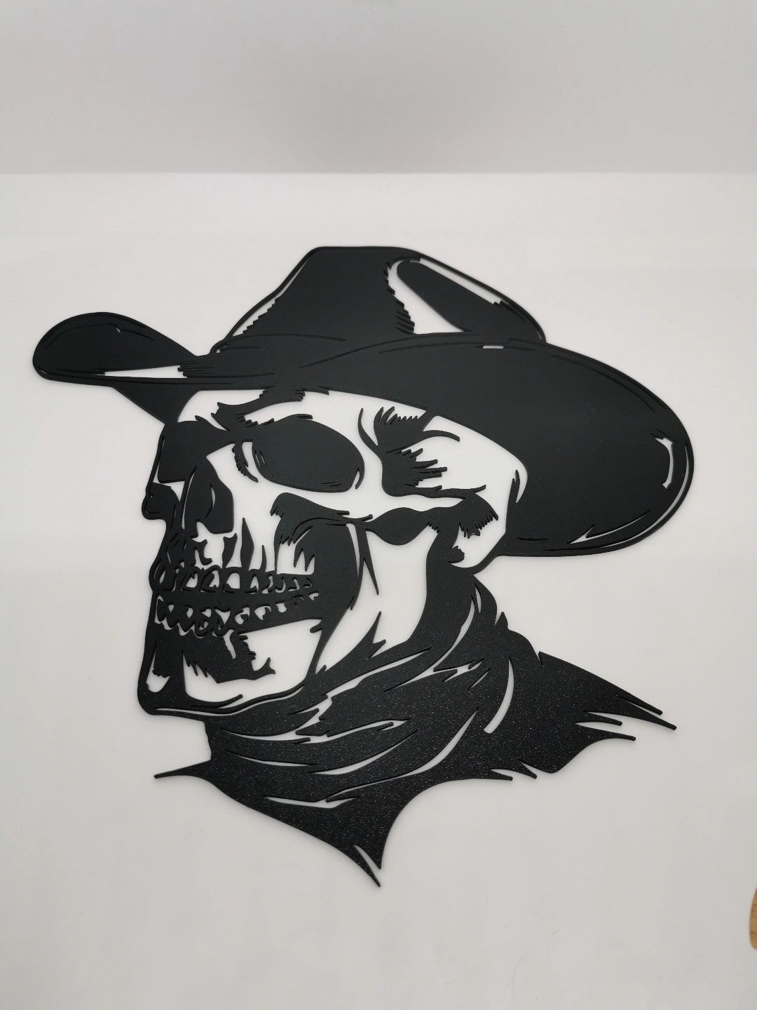Cowboy Skull Wall Art — the printed piece