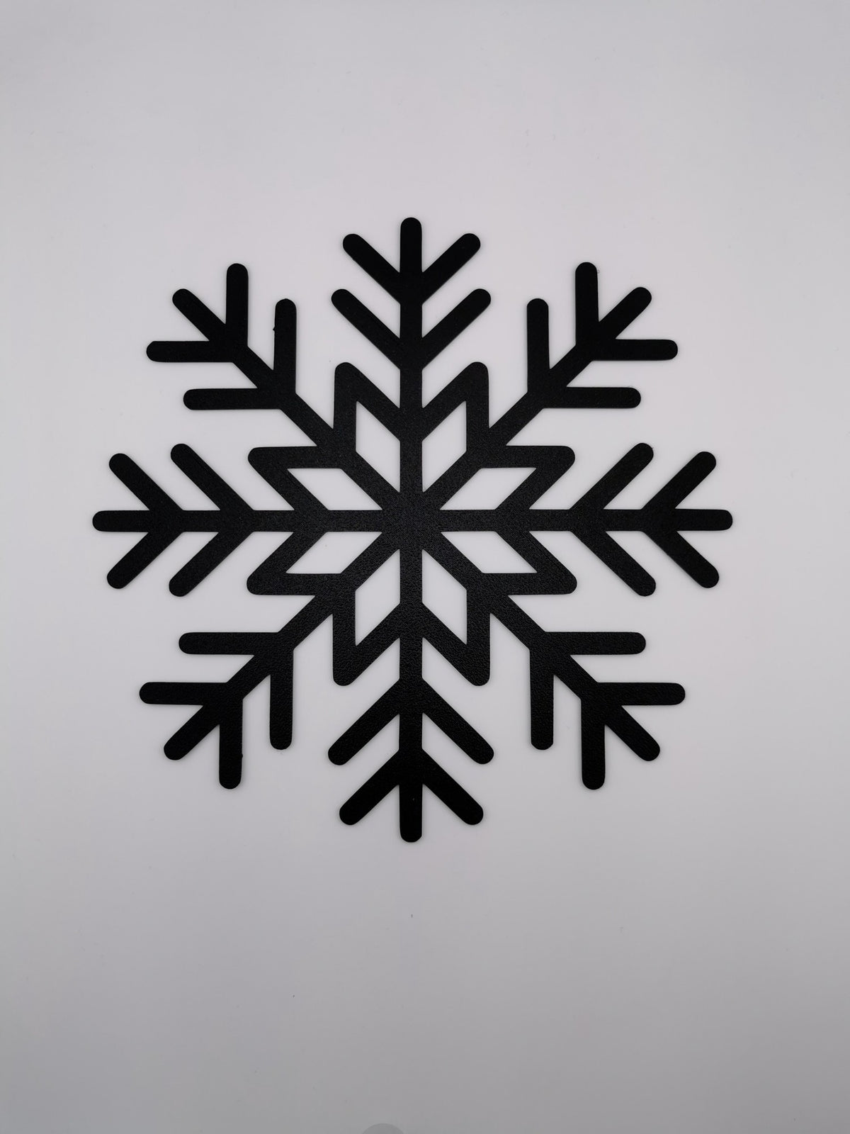 Snowflake Wall Art — the printed piece