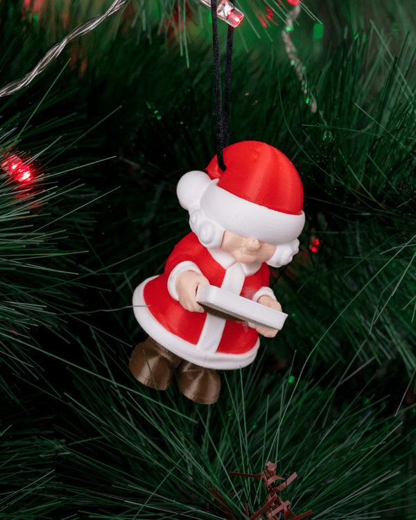 Sweet Mrs. Claus Ornament — as pictured